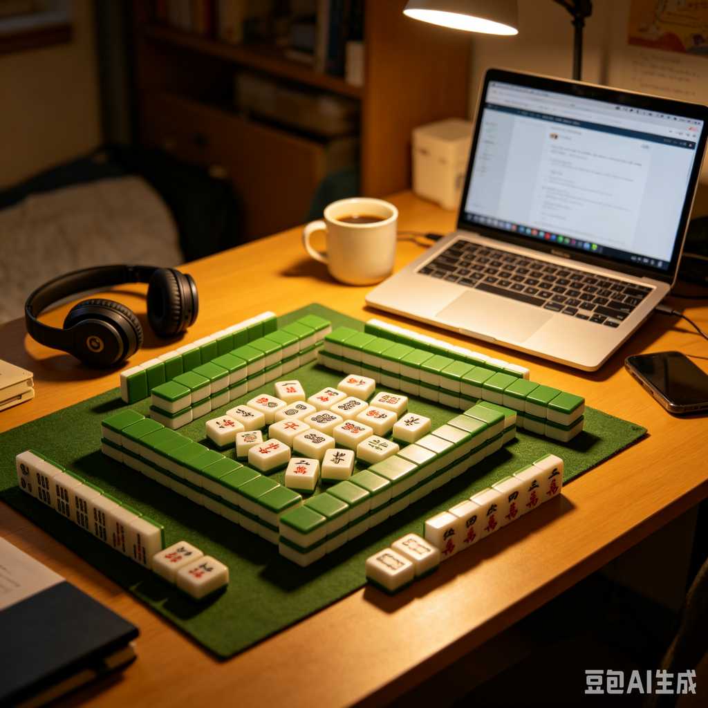 real wood mahjong set