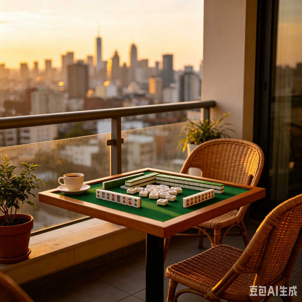 lounge leisure mahjong set