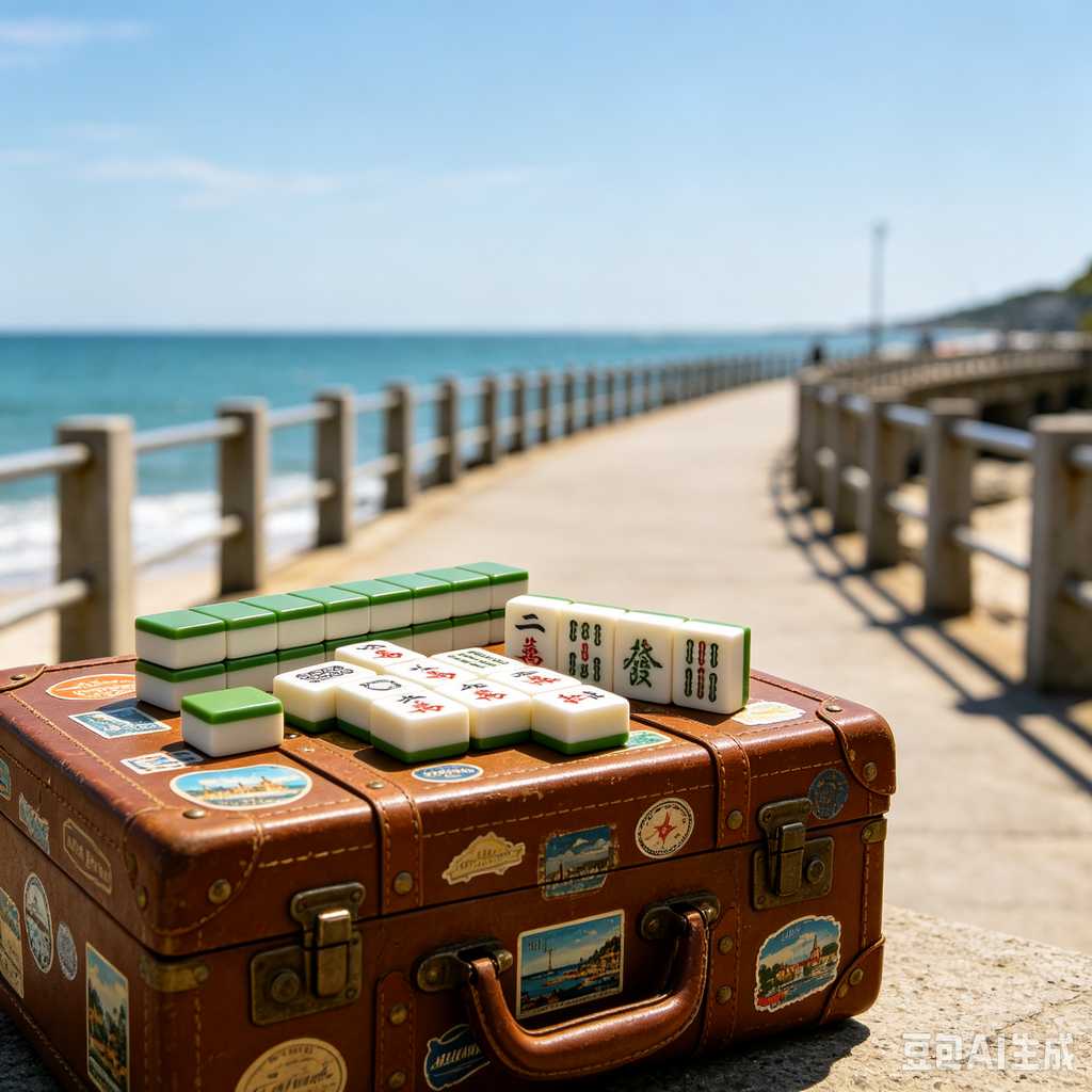 vintage gift mahjong set